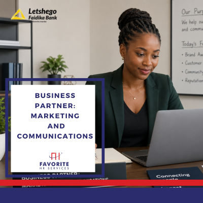 Marketing and Communications: Business Partner