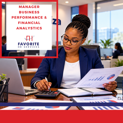 Manager Business Performance & Financial Analytics